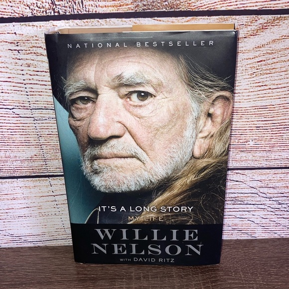 Willie Nelson "It's a Long Story - My Life" Hardcover First Edition 2015 - Picture 1 of 7